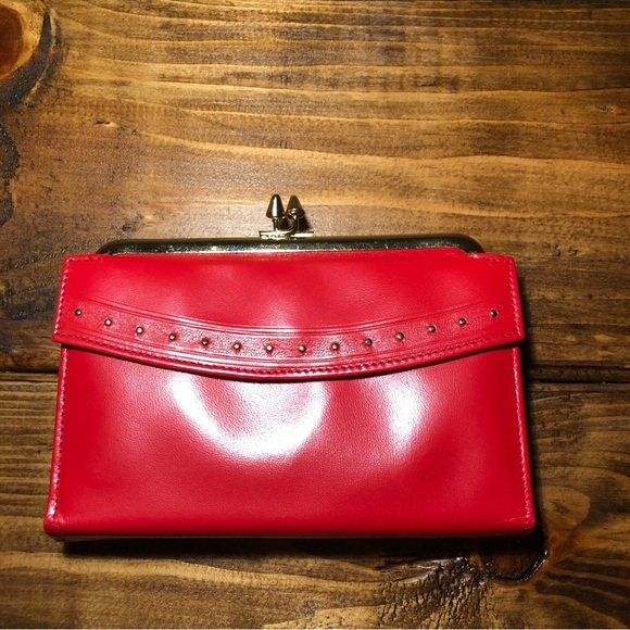 Rolf’s Vintage Red Cowhide Wallet/Coon Purse - Picture 2 of 13